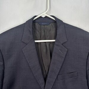 Brooks Brothers Blazer Mens 44L Navy Blue Madison Wool Made Italy Ethomas Jacket